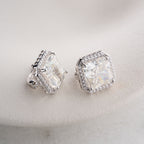 DIAMANTSTEIN  OHRRINGE | 925 SILBER