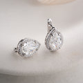 DROPSTEIN  OHRRINGE | 925 SILBER