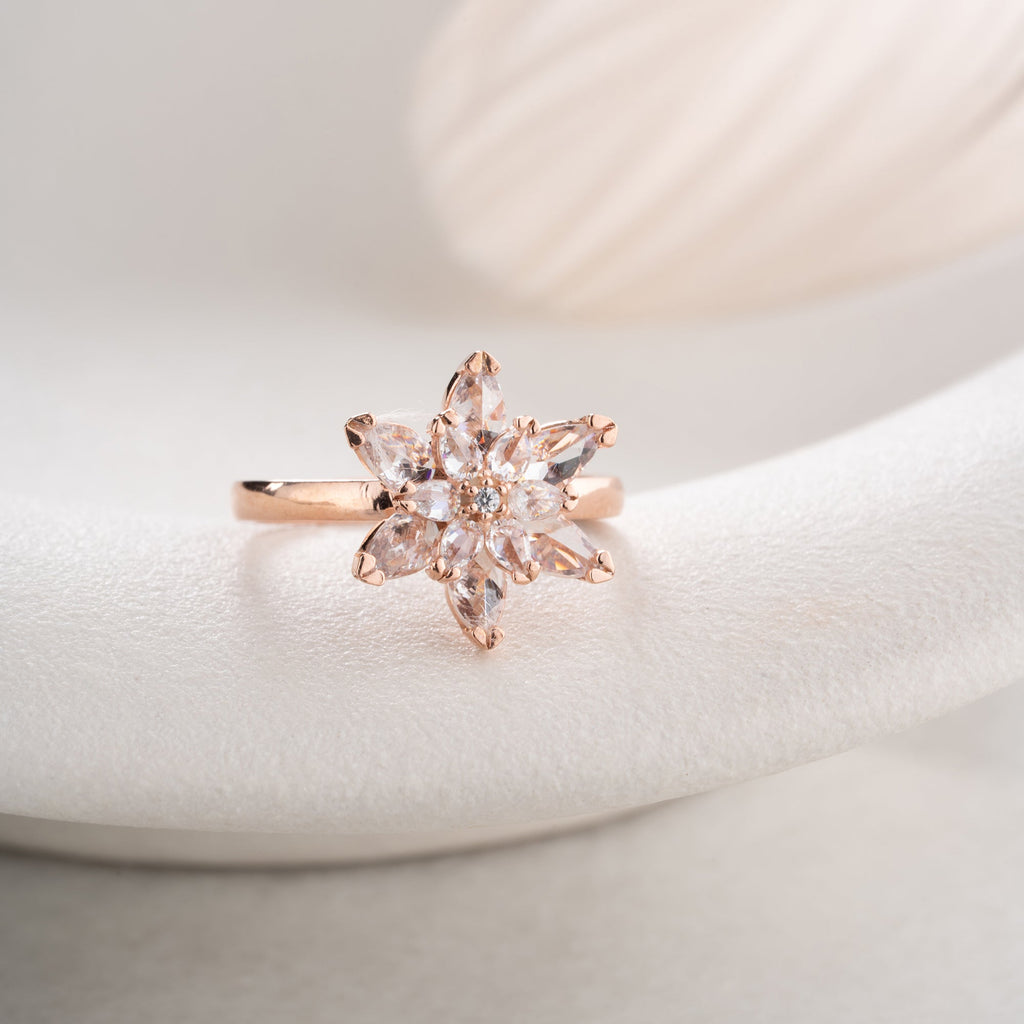LOTUS RING | 925 SILBER