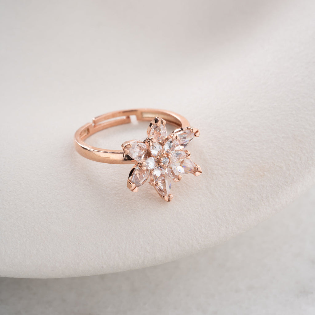 LOTUS RING | 925 SILBER