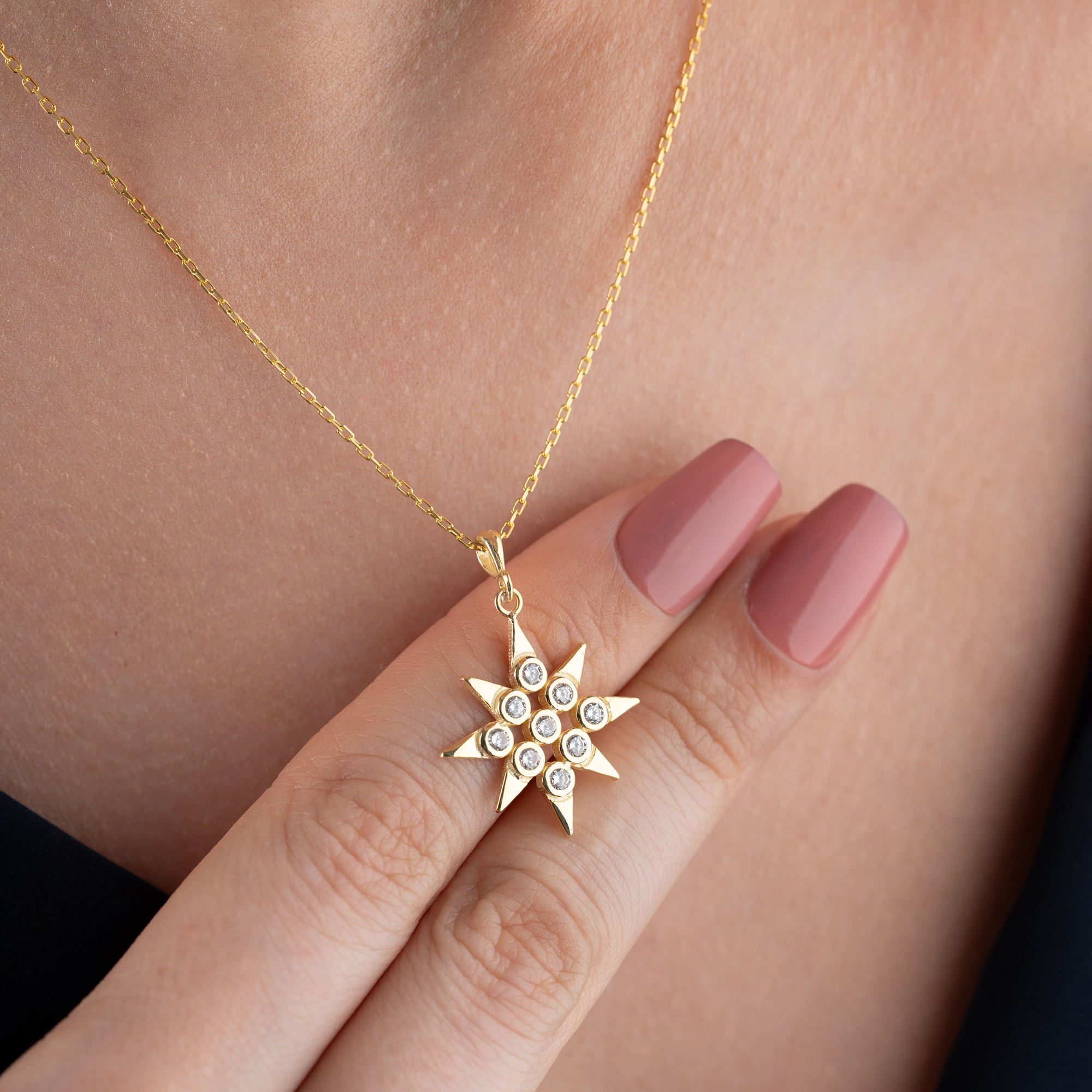 SKY HALSKETTE aus 925 Silber - Eleganter Halskette - AURIME