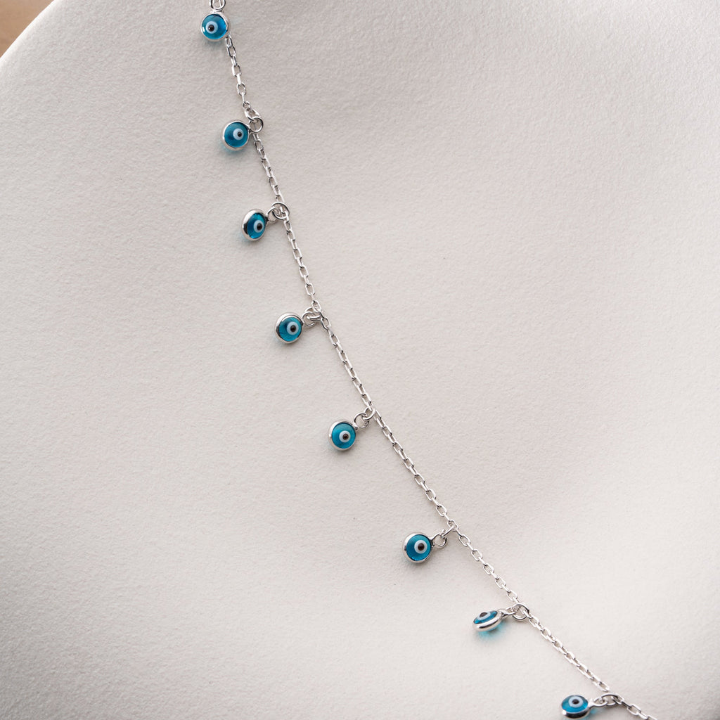 NAZAR LINE FUSSKETTE | 925 SILBER