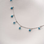 NAZAR LINE FUSSKETTE | 925 SILBER