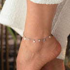 SAVA FUSSKETTE aus 925 Silber - Eleganter Halskette - AURIME