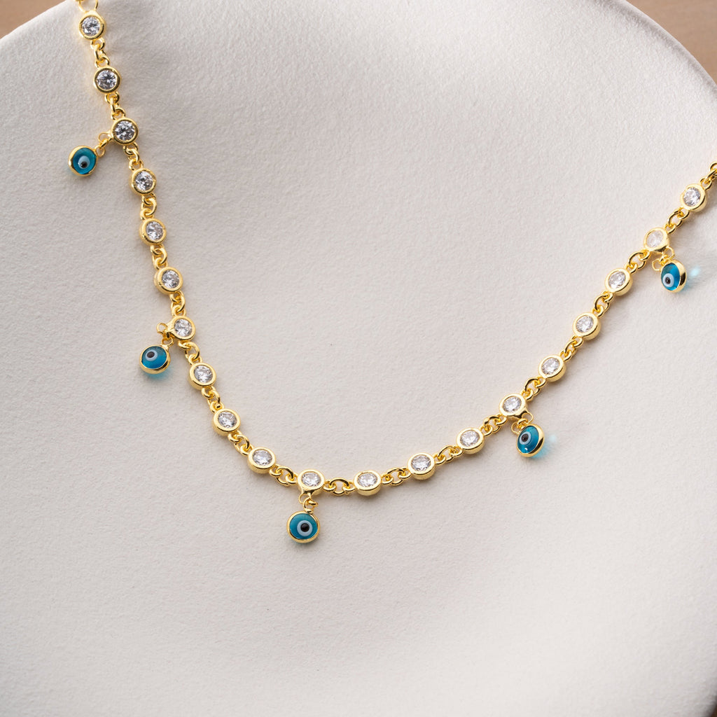 LUNA FUSSKETTE | 925 SILBER
