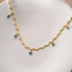 LUNA FUSSKETTE | 925 SILBER