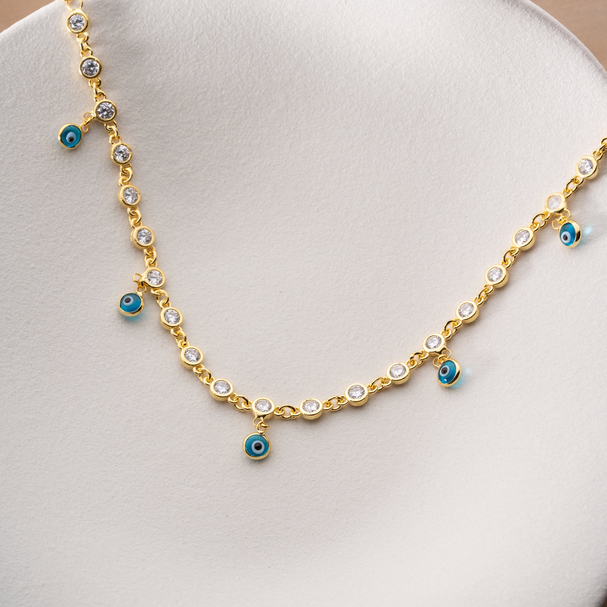 LUNA FUSSKETTE | 925 SILBER