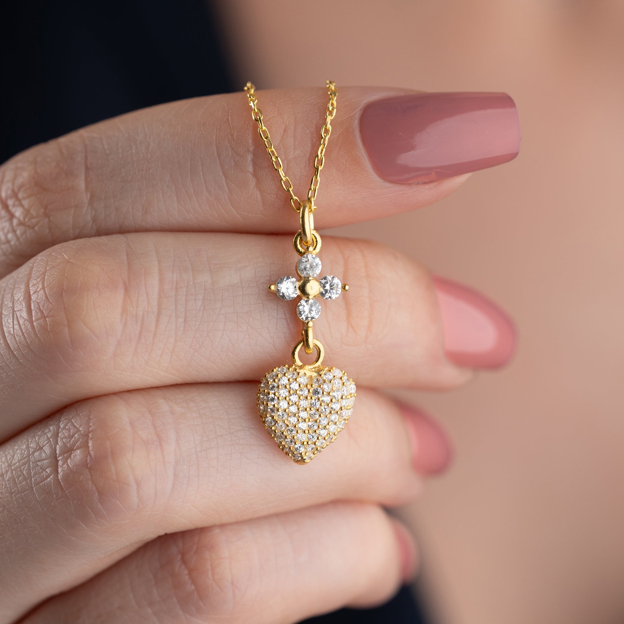 HAZEL HALSKETTE aus 925 Silber - Eleganter Halskette - AURIME