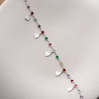 84 FUSSKETTE | 925 SILBER