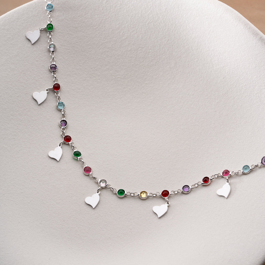 84 FUSSKETTE | 925 SILBER
