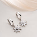 LOTOSBLUME  OHRRINGE | 925 SILBER