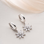 LOTOSBLUME  OHRRINGE | 925 SILBER