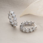 FLEUR OHRRINGE aus 925 Silber - Eleganter Ohrringe - AURIME
