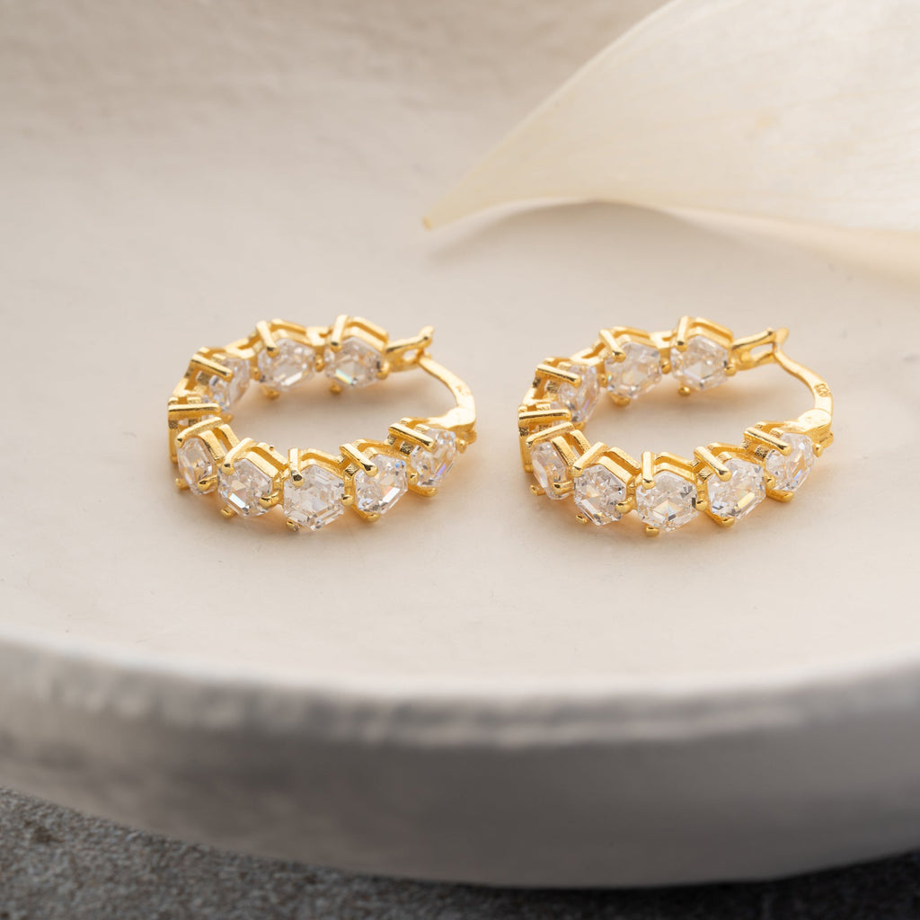 ORO OHRRINGE aus 925 Silber - Eleganter Ohrringe - AURIME