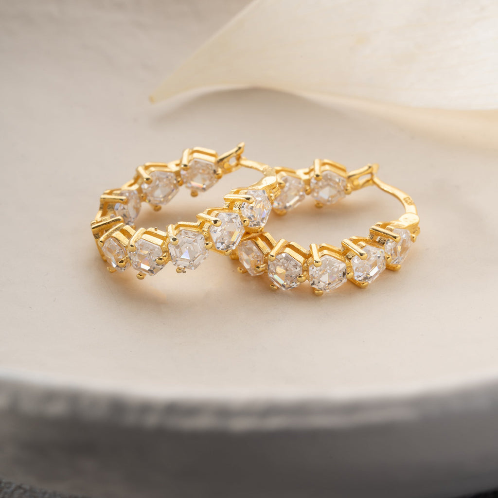ORO OHRRINGE aus 925 Silber - Eleganter Ohrringe - AURIME