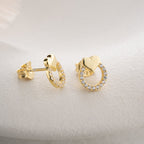 HERZRING  OHRRINGE | 925 SILBER