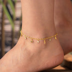 LENA FUSSKETTE aus 925 Silber - Eleganter Halskette - AURIME