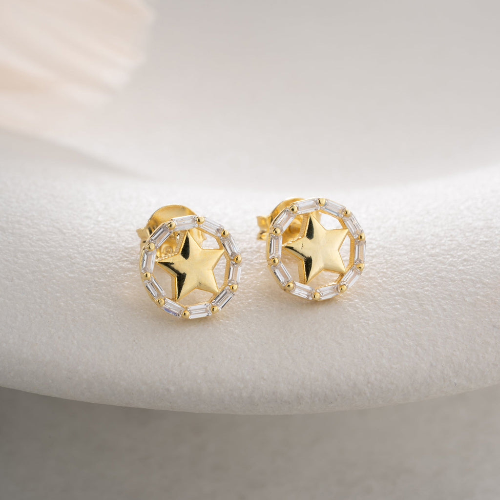 STAR OHRRINGE | 925 SILBER