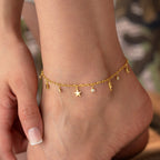 LENA FUSSKETTE aus 925 Silber - Eleganter Halskette - AURIME