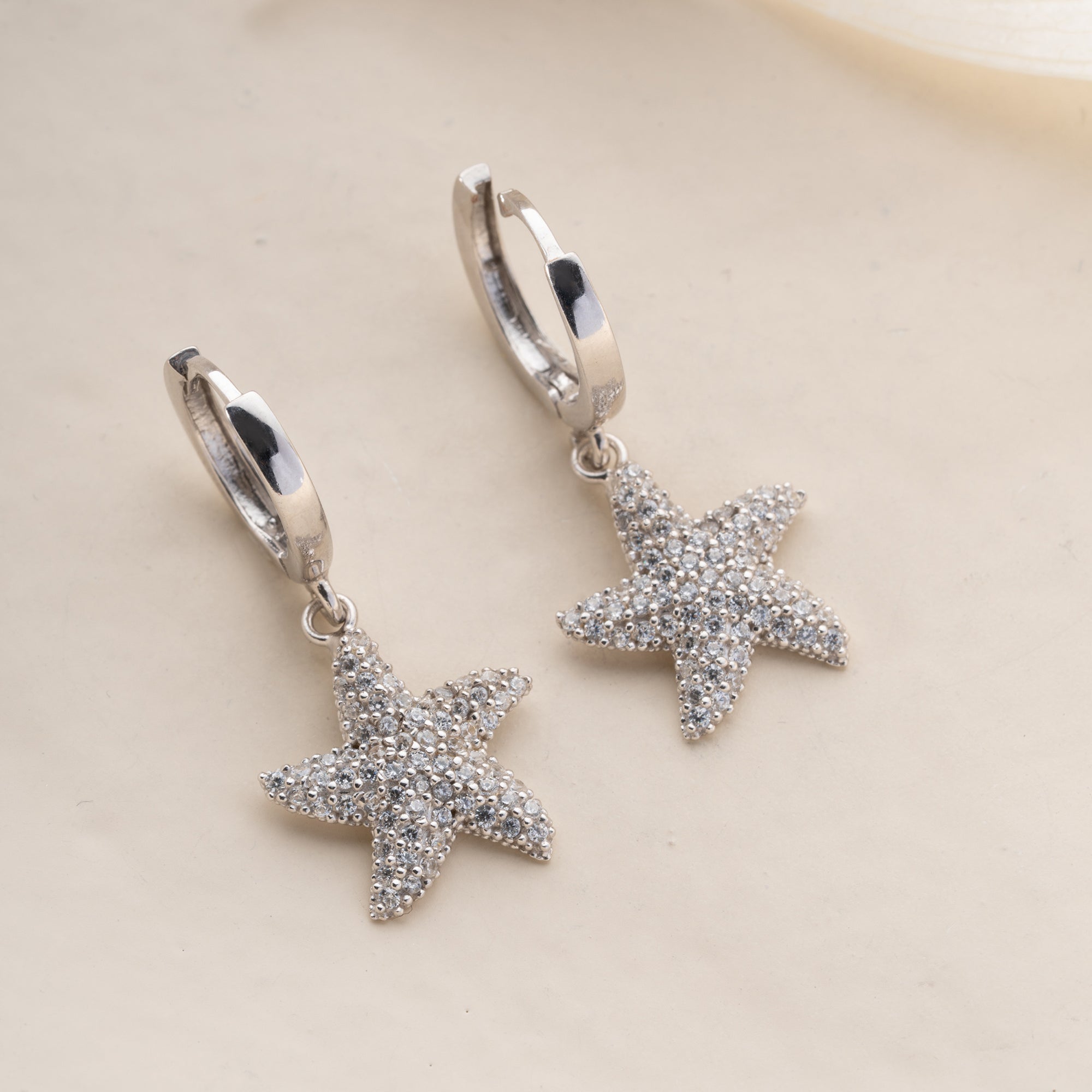SEESTERN OHRRINGE aus 925 Silber - Eleganter Ohrringe - AURIME