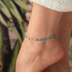 MERMAID FUSSKETTE aus 925 Silber - Eleganter Halskette - AURIME