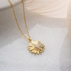 BUTTERFLY DAISY HALSKETTE | 925 SILBER