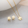 KLEEBLATT SET | 925 SILBER