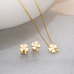 KLEEBLATT SET | 925 SILBER