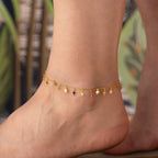 ELARIA FUSSKETTE aus 925 Silber - Eleganter Halskette - AURIME