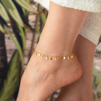 ELARIA FUSSKETTE aus 925 Silber - Eleganter Halskette - AURIME