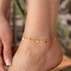 ELARIA FUSSKETTE aus 925 Silber - Eleganter Halskette - AURIME