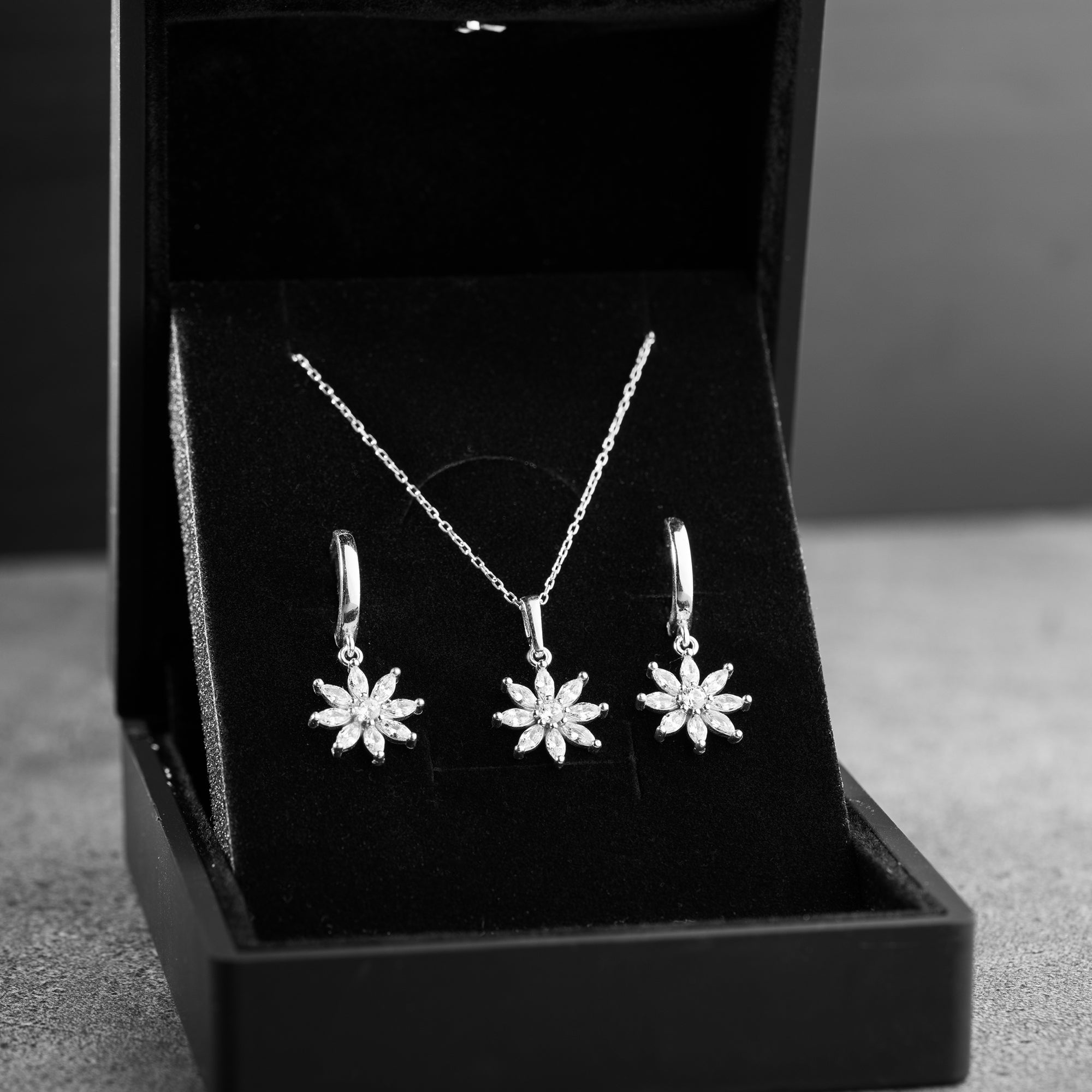 BLUME SET | 925 SILBER