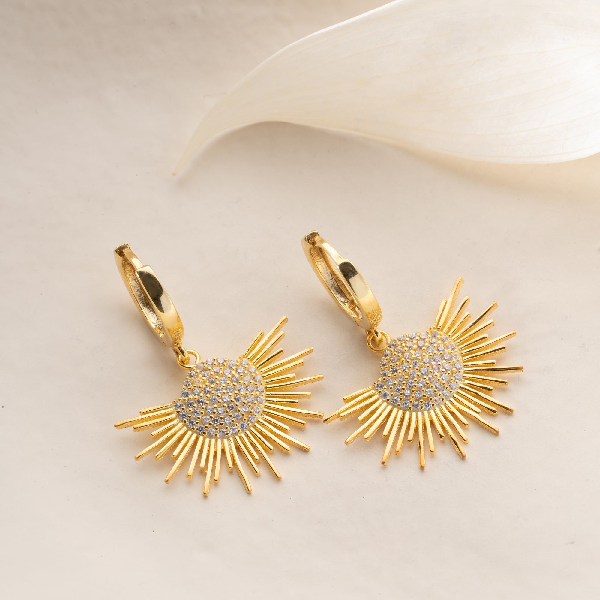 SUN OHRRINGE | 925 SILBER