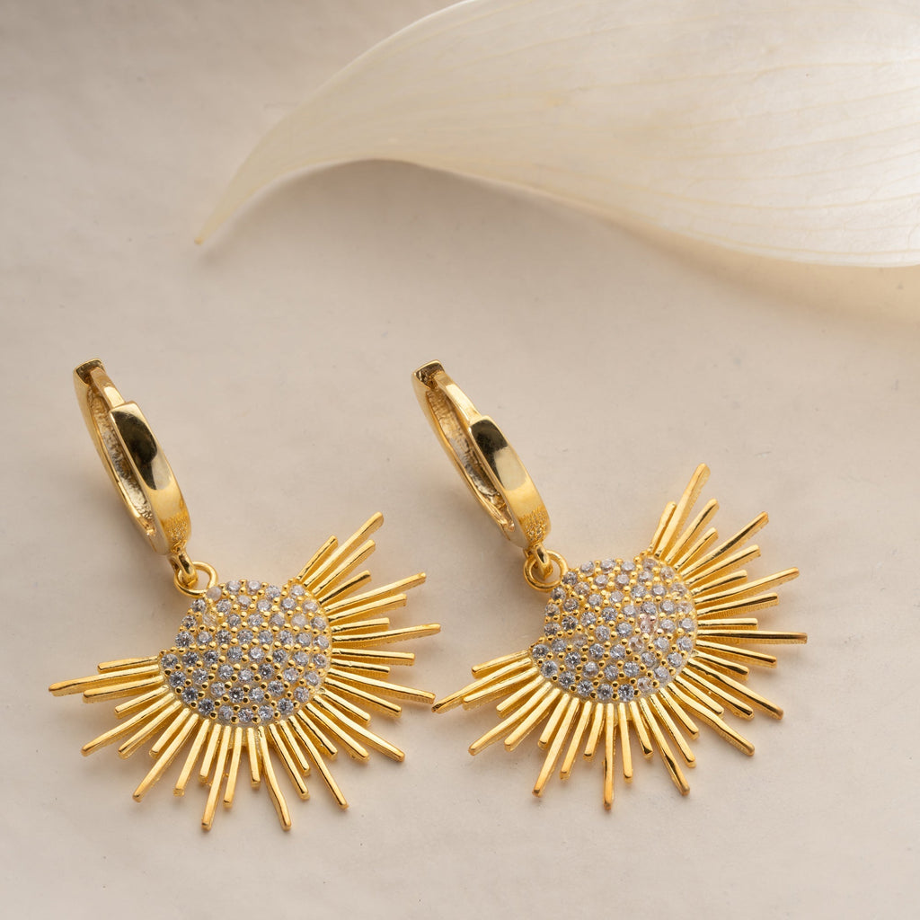 SUN OHRRINGE | 925 SILBER