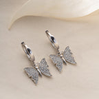 BUTTERFLY OHRRINGE aus 925 Silber - Eleganter Ohrringe - AURIME
