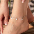 EDEN FUSSKETTE aus 925 Silber - Eleganter Halskette - AURIME
