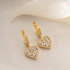 HEART EARRINGS | 925 SILVER