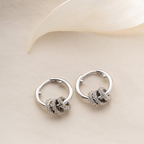 Elegante Caroll Ohrringe aus 925 Silber von Aurime, detailreiche Ohrschmuck mit filigraner Gestaltung.