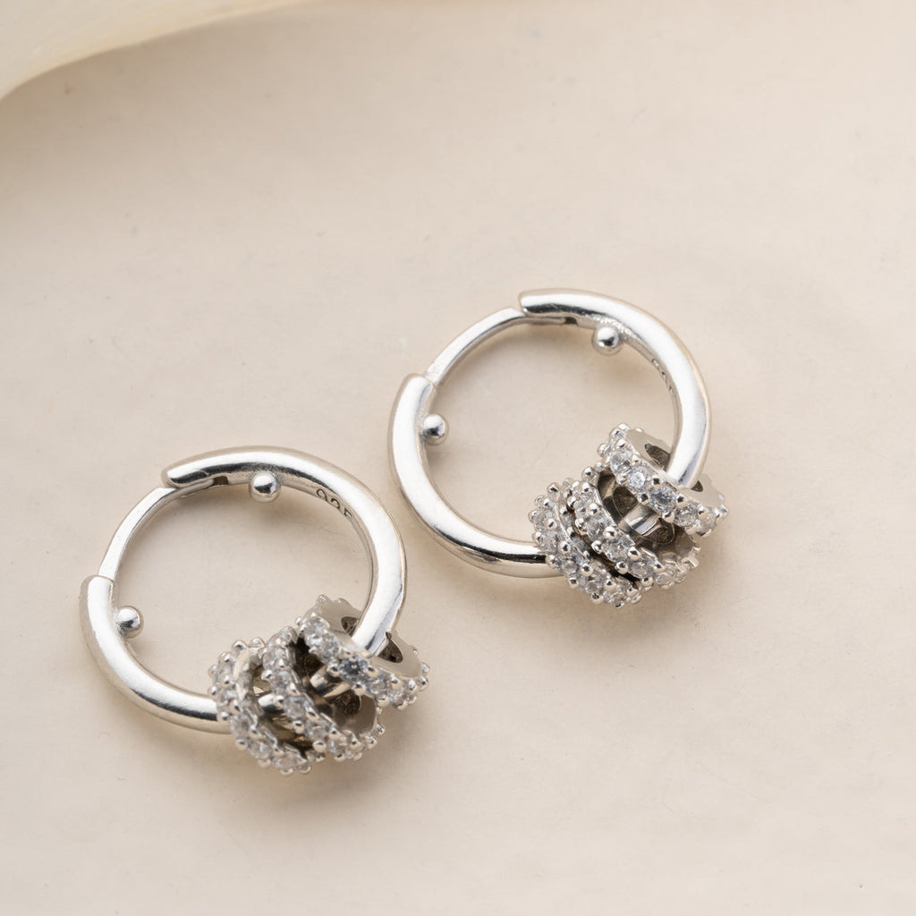 CAROLL OHRRINGE aus 925 Silber - Eleganter Ohrringe - AURIME