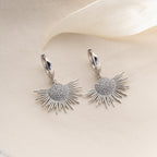 SUN OHRRINGE aus 925 Silber - Eleganter Ohrringe - AURIME
