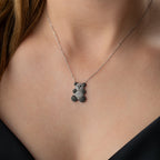MONA KETTE aus 925 Silber - Eleganter Halskette - AURIME