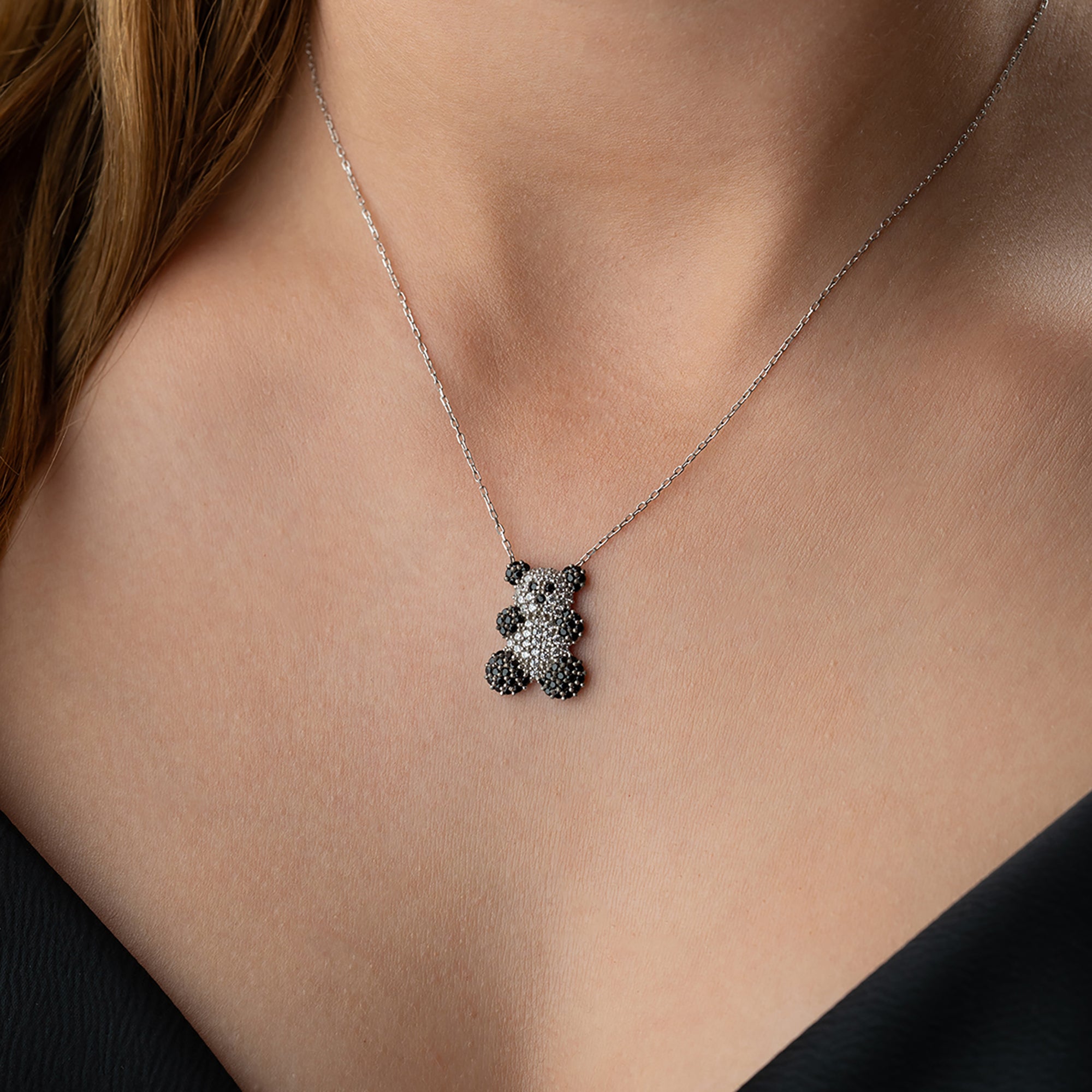 MONA KETTE aus 925 Silber - Eleganter Halskette - AURIME