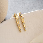 SNAKE OHRRINGE aus 925 Silber - Eleganter Ohrringe - AURIME