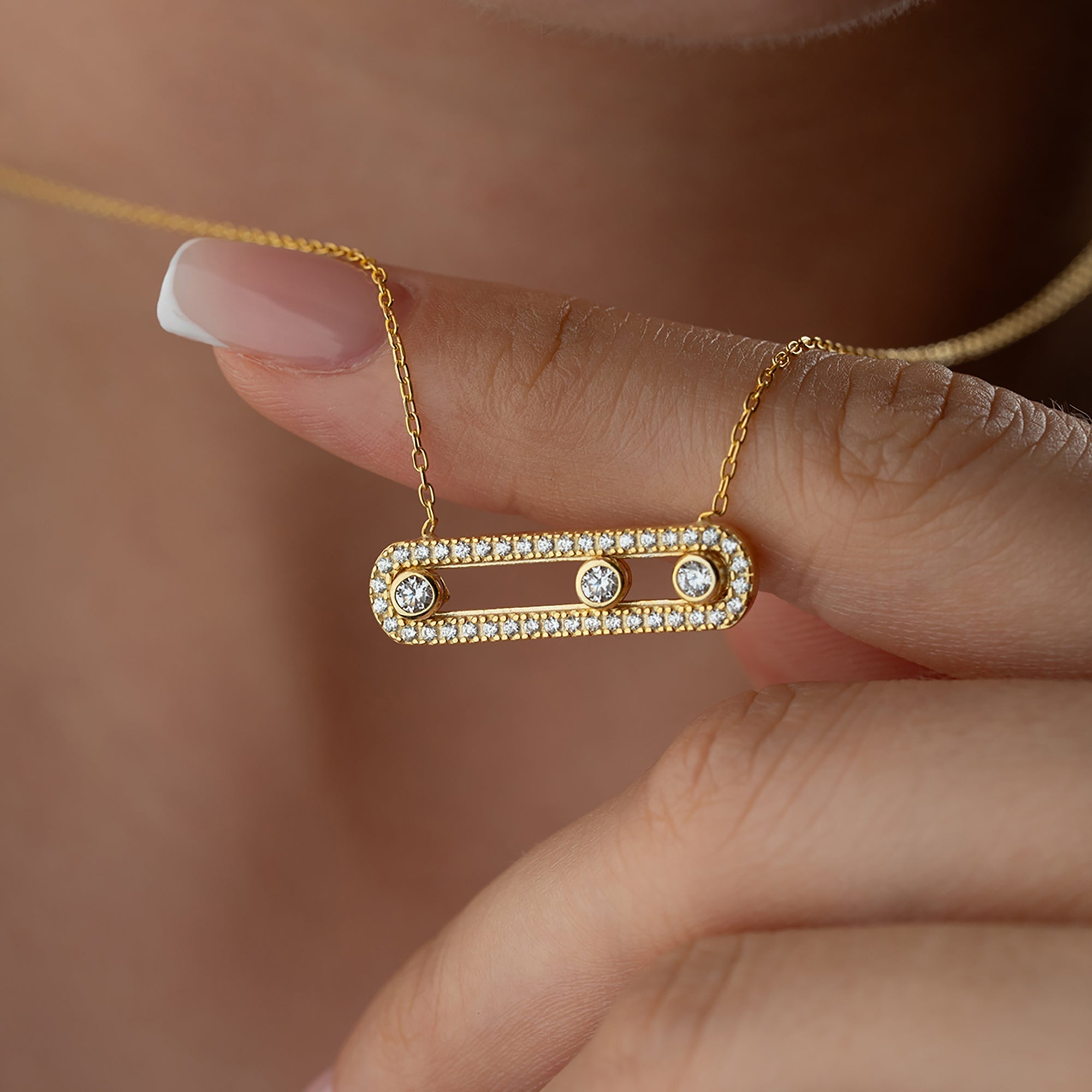 MIRAY KETTE aus 925 Silber - Eleganter Halskette - AURIME