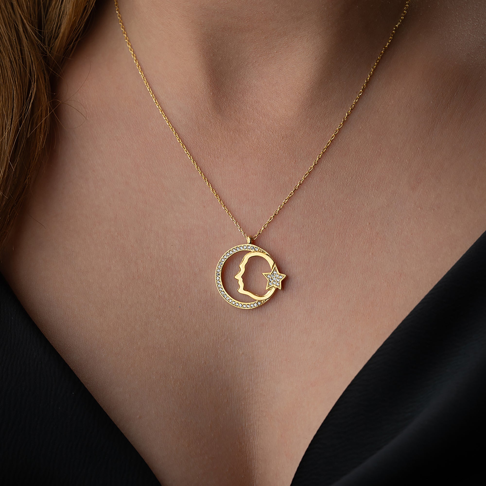 AYYILDIZ ATATÜRK KETTE aus 925 Silber - Eleganter Halskette - AURIME