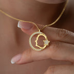 AYYILDIZ ATATÜRK KETTE aus 925 Silber - Eleganter Halskette - AURIME