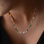TALYA KETTE aus 925 Silber - Eleganter Halskette - AURIME