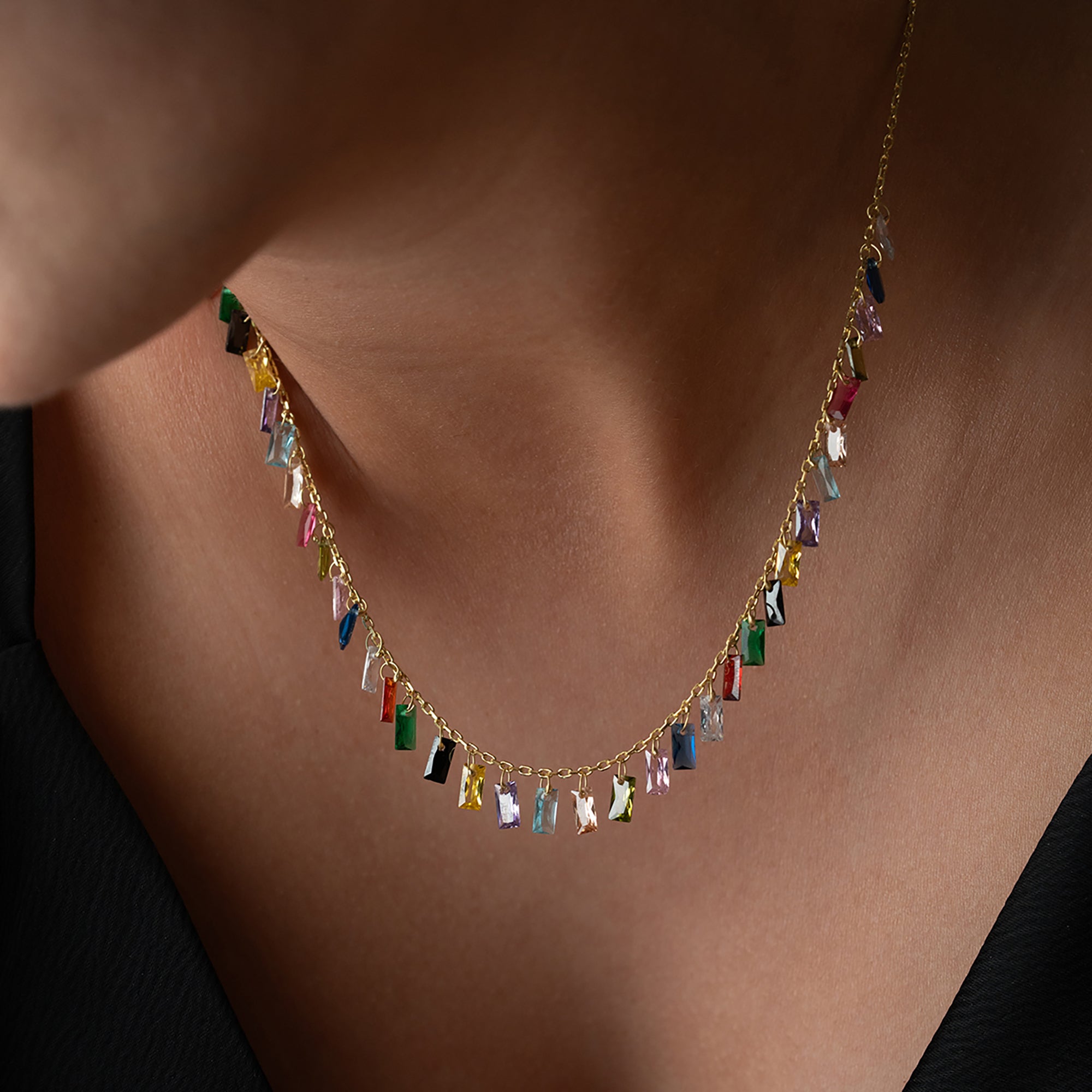 TALYA KETTE aus 925 Silber - Eleganter Halskette - AURIME