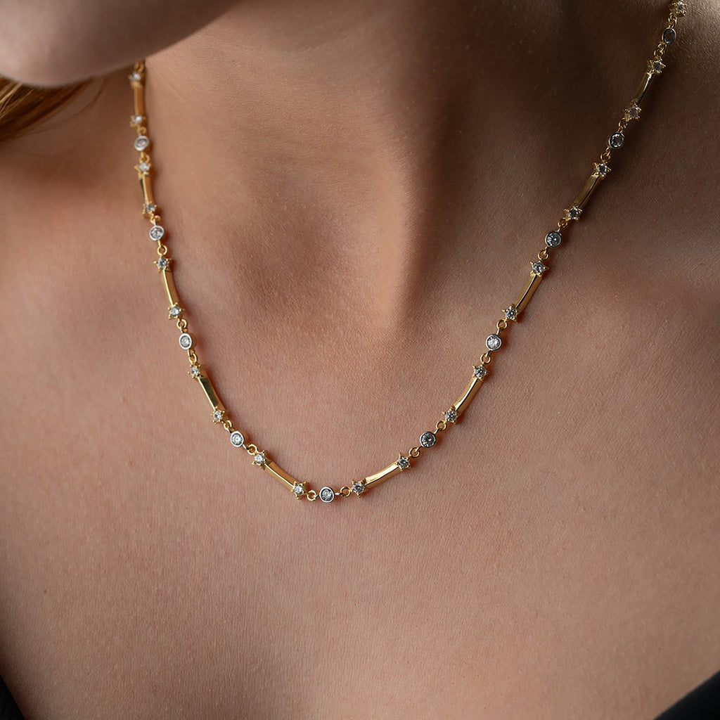 FREDA KETTE aus 925 Silber - Eleganter Halskette - AURIME