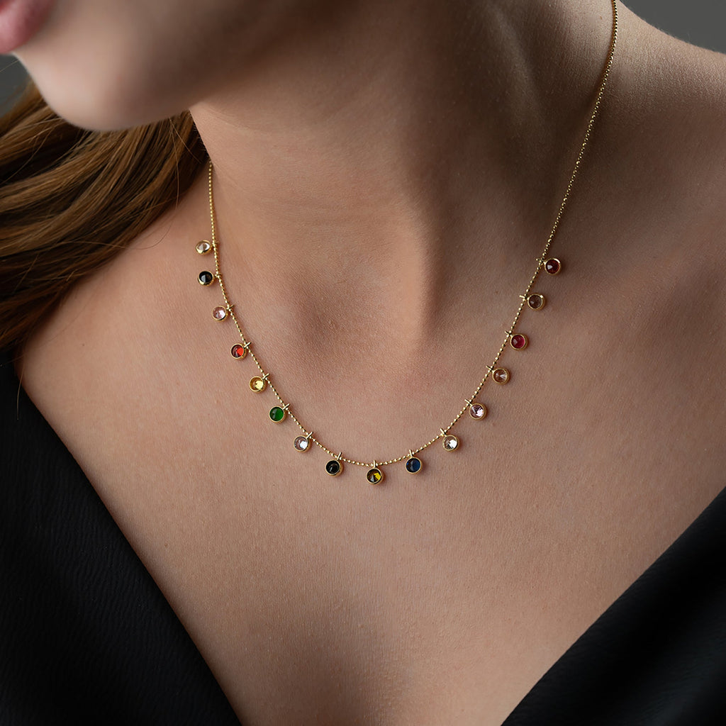 NIRA KETTE aus 925 Silber - Eleganter Halskette - AURIME